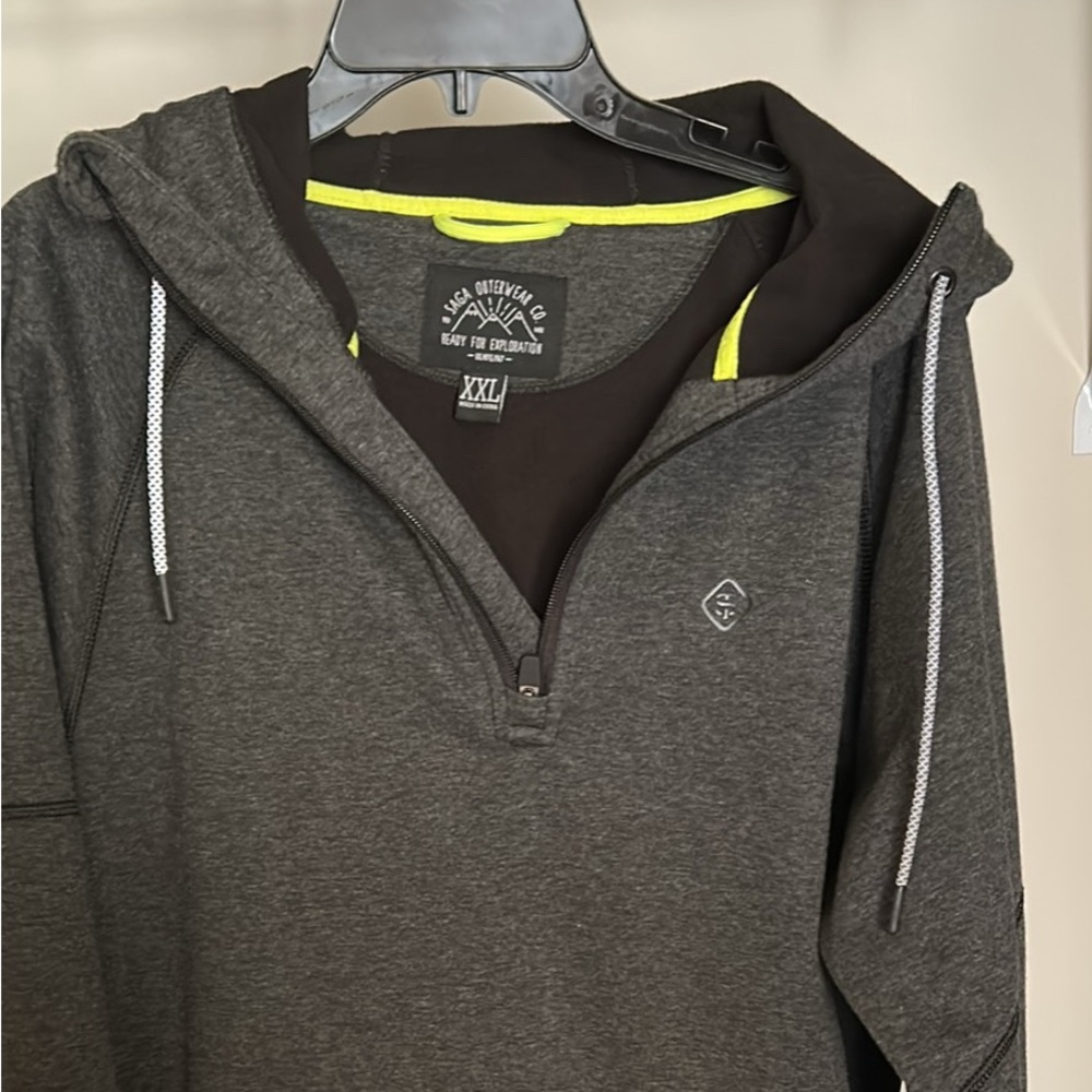 Dark Gray Men's Ski & Snowboard Jacket by saga outerwear